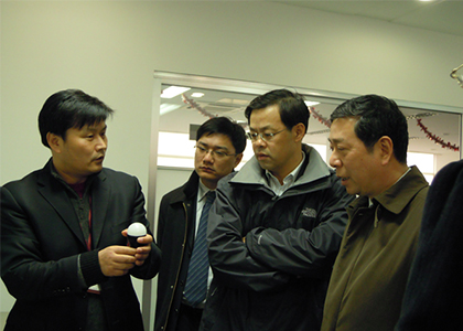 Zhou Weiqiang, vice mayor of Suzhou, and his party visited our company to guide our work